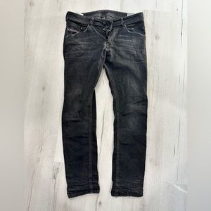 Men’s 33x32 Diesel Belther Black Slim Jeans